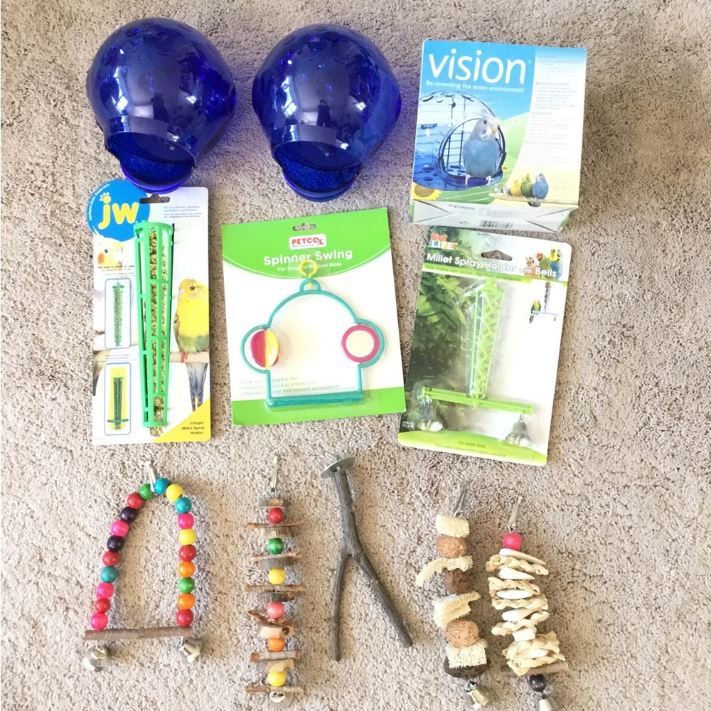 Small Bird Eleven Piece Set Assorted Brands Brand New Never Used